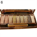 Paleta de Sombras Glitter 9 Cores