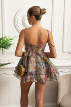 Vestido  – Estampa Colorida, Sexy e Charmoso