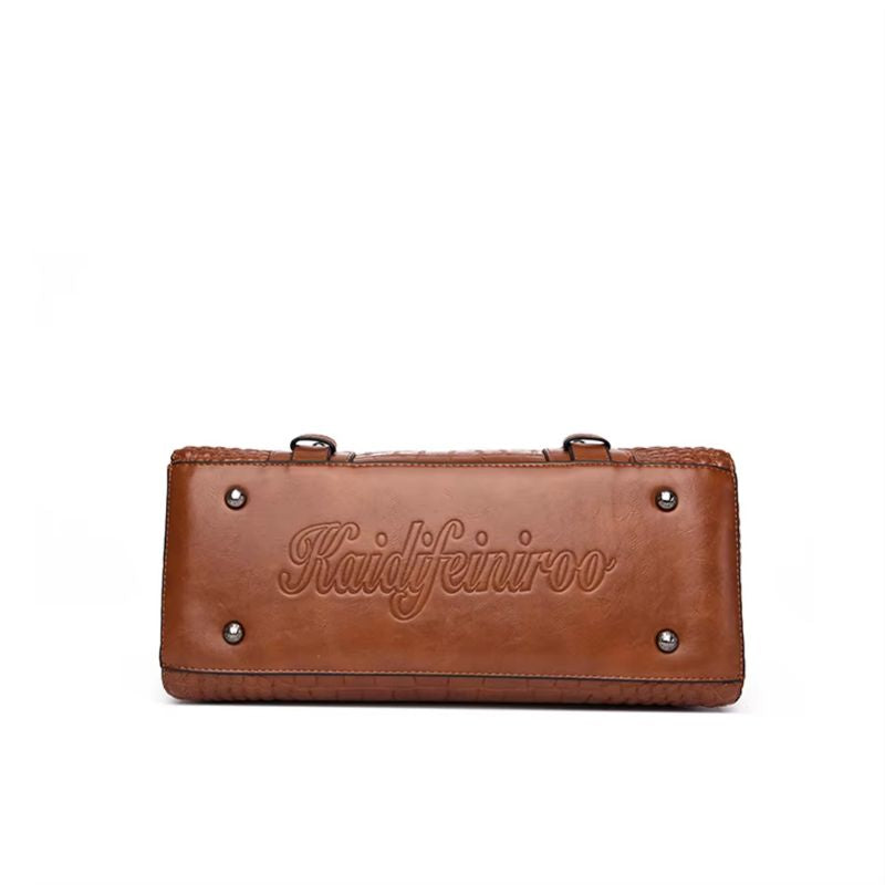 Bolsa Feminina Tiracolo Crocodilo Olívia