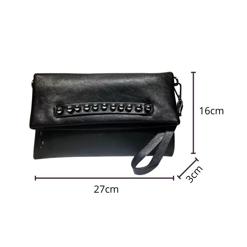 Bolsa Feminina Clutch de Mão com Alça Taty