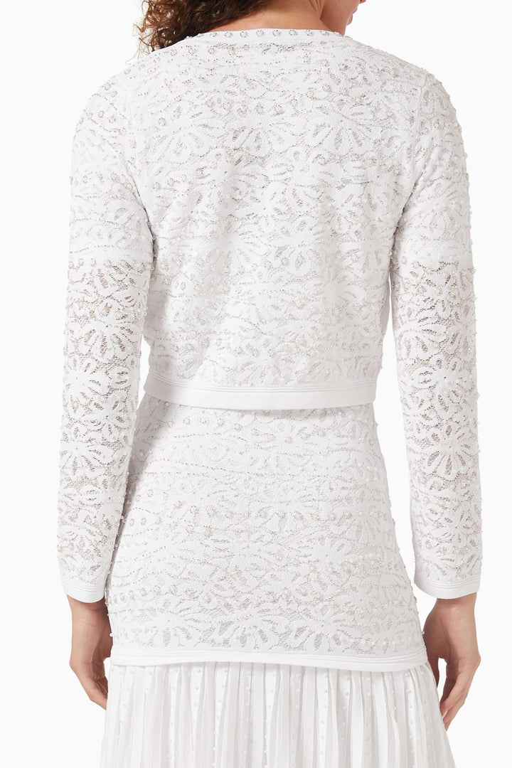 Cardigan Bordado Luxo Azul Serenity – Elegância e Sofisticação em Cada Detalhe
