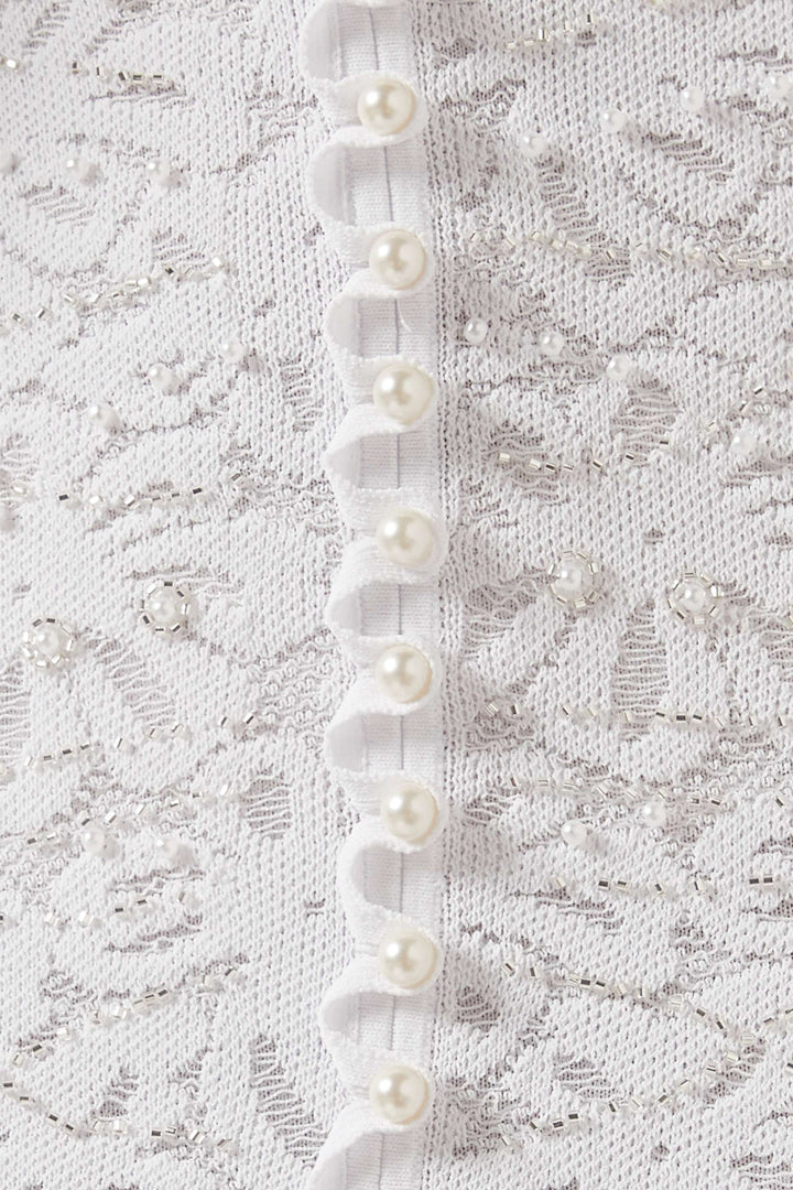 Cardigan Bordado Luxo Azul Serenity – Elegância e Sofisticação em Cada Detalhe