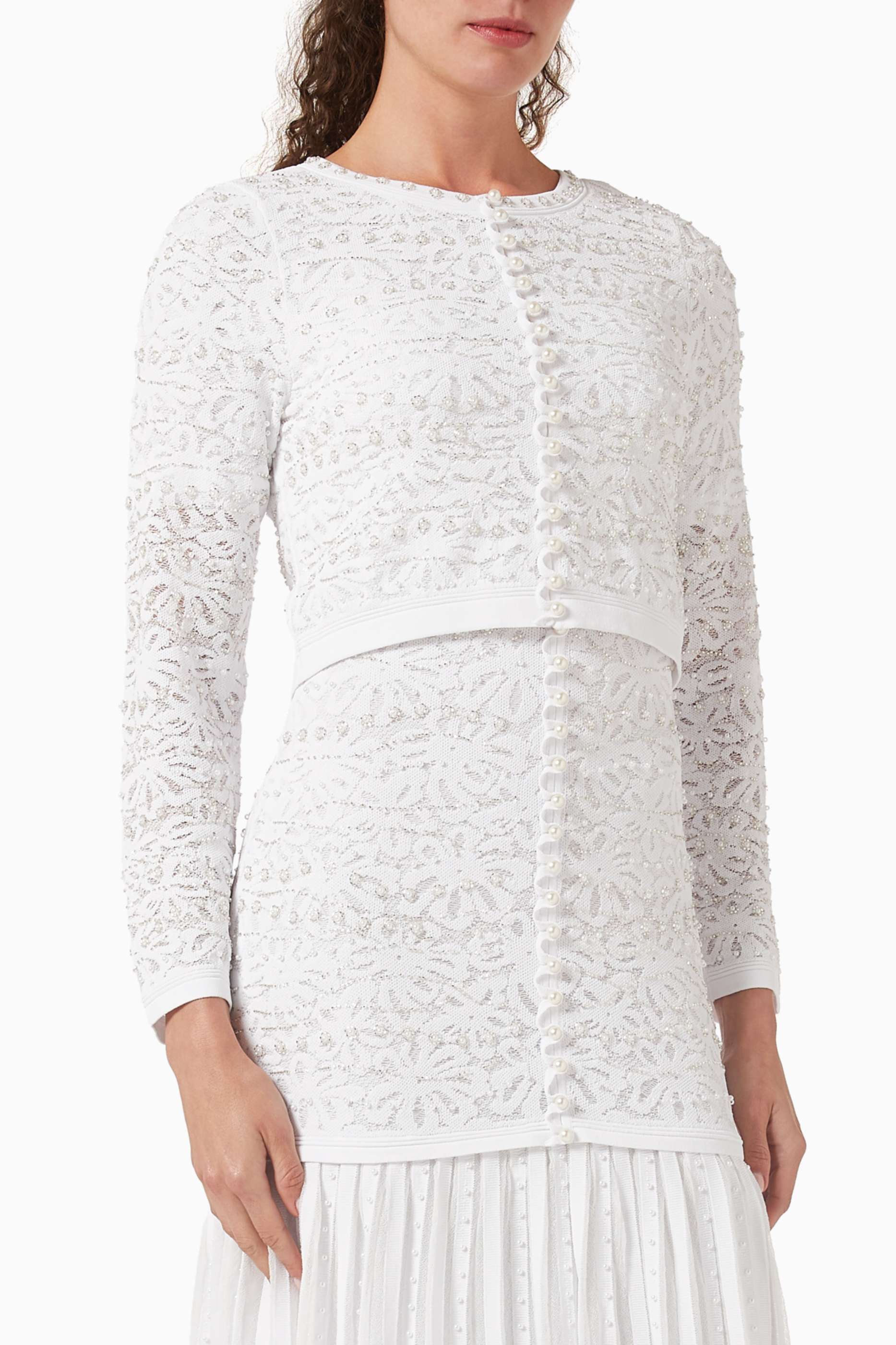 Vestido e Casaco Cardigan Bordado Luxo Azul Serenity – Elegância e Sofisticação em Cada Detalhe