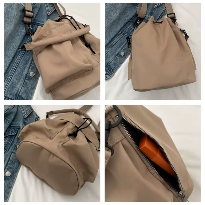 Bolsa Feminina de Nylon Bruna
