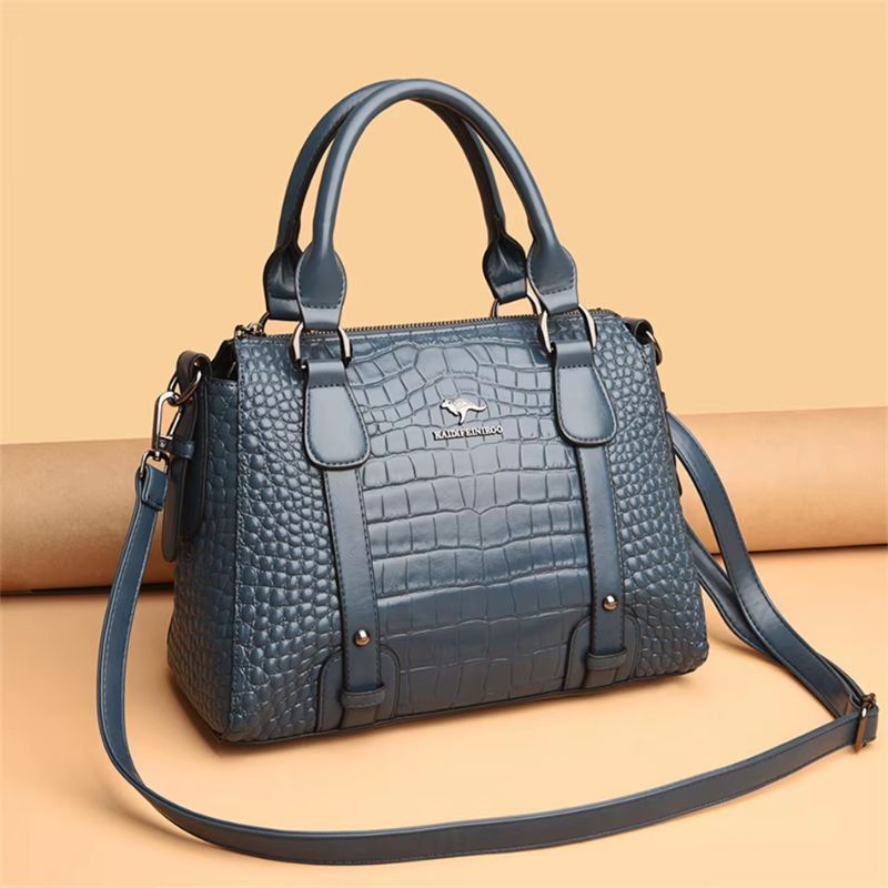 Bolsa Feminina Tiracolo Crocodilo Olívia