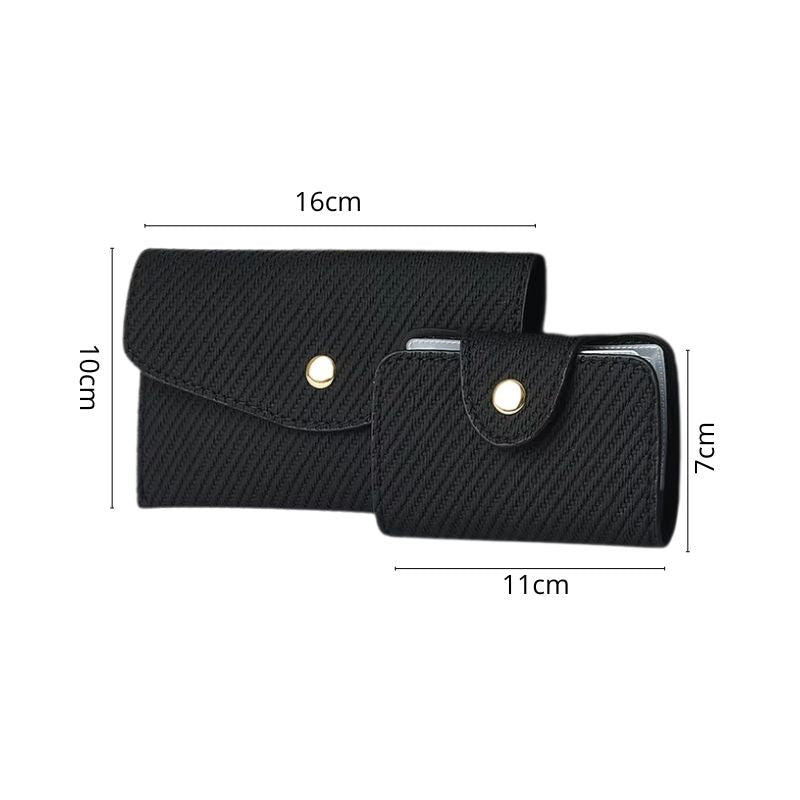 Conjunto Bolsa Feminina de Ombro + 2 Carteiras Pietra