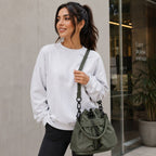 Bolsa Feminina de Nylon Bruna