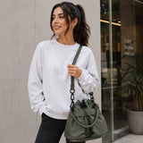 Bolsa Feminina de Nylon Bruna
