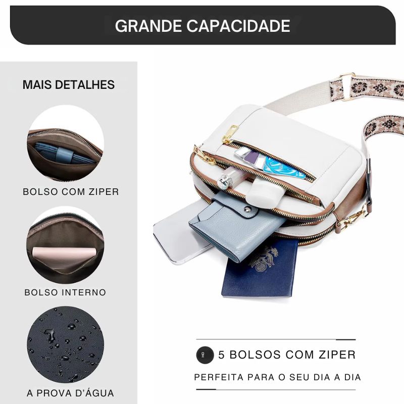 Bolsa Feminina Tiracolo Marina