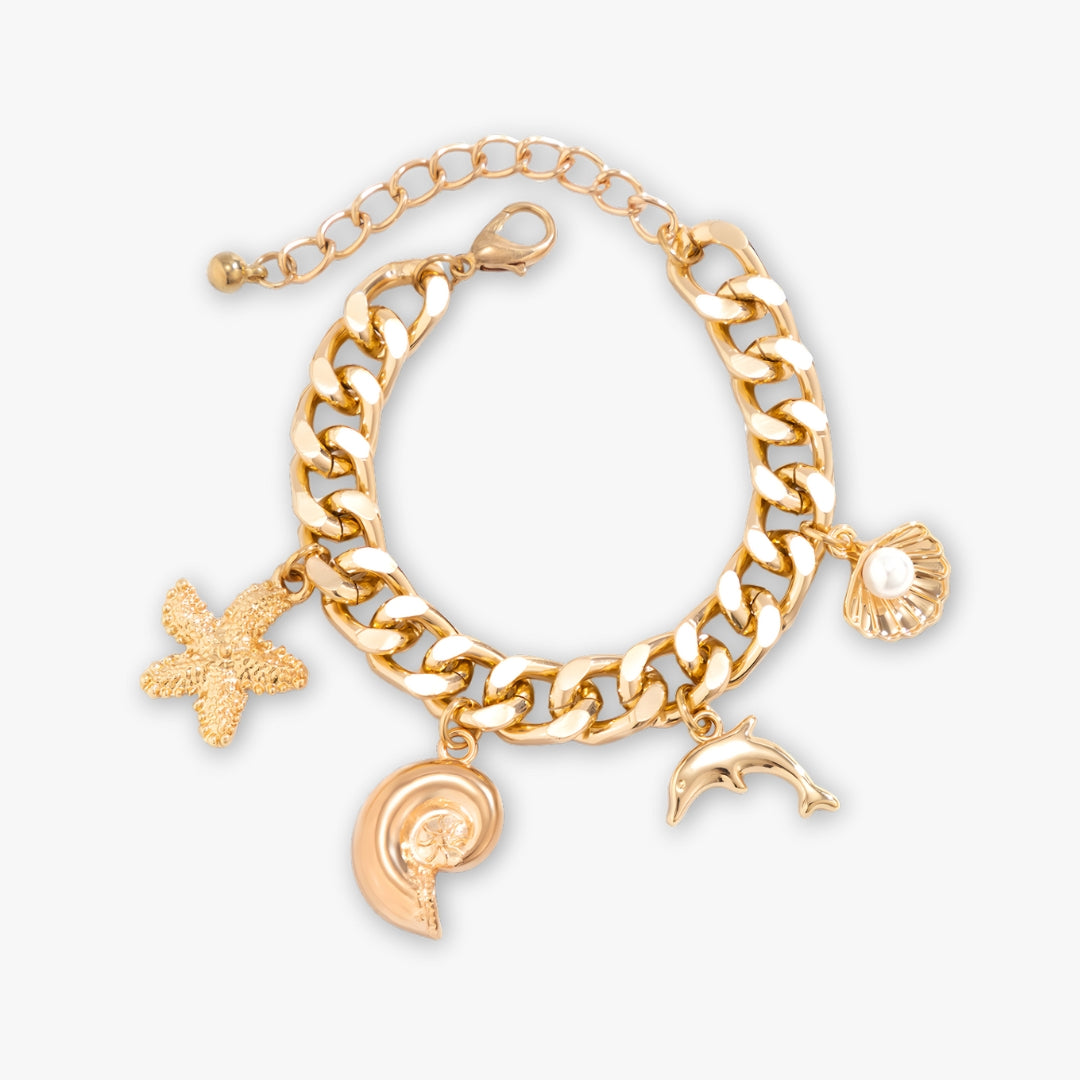 KIT Choker + Pulseira Ocean Palace Ouro 18K