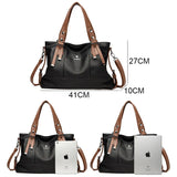 Bolsa Feminina Grande Couro Legítimo Estilo Tote Sarah