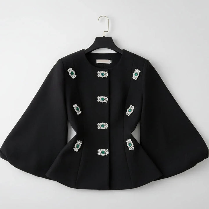 Camisa bordada a mão - elegante sofisticada