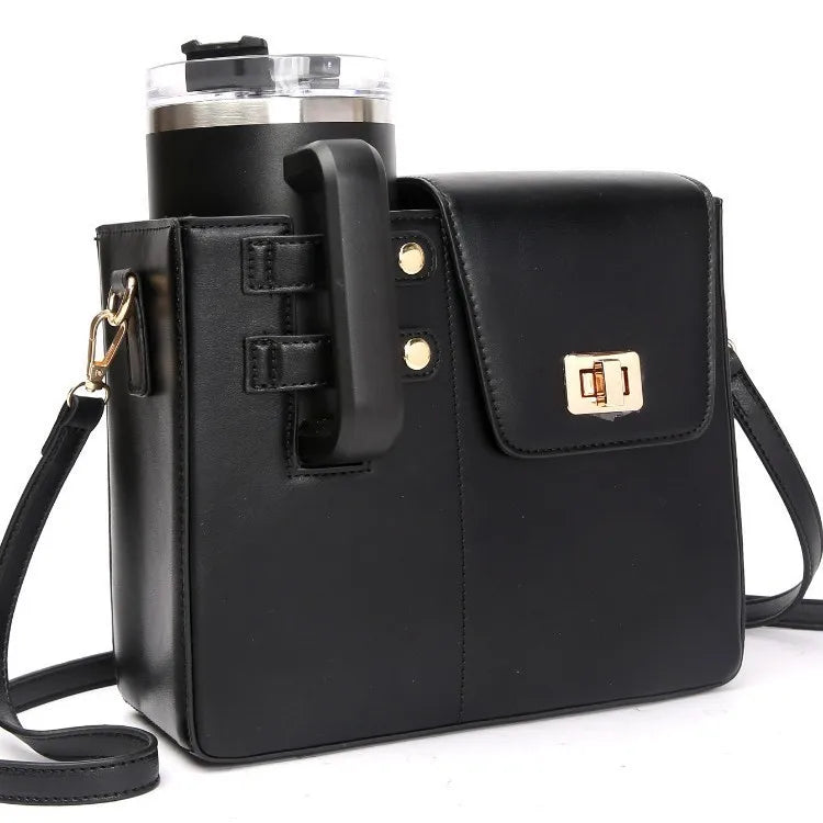 Bolsa Feminina Porta Copos Estilo Maleta Bruges