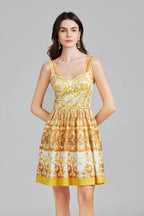 Vestido Estampa Dolce - Elegante