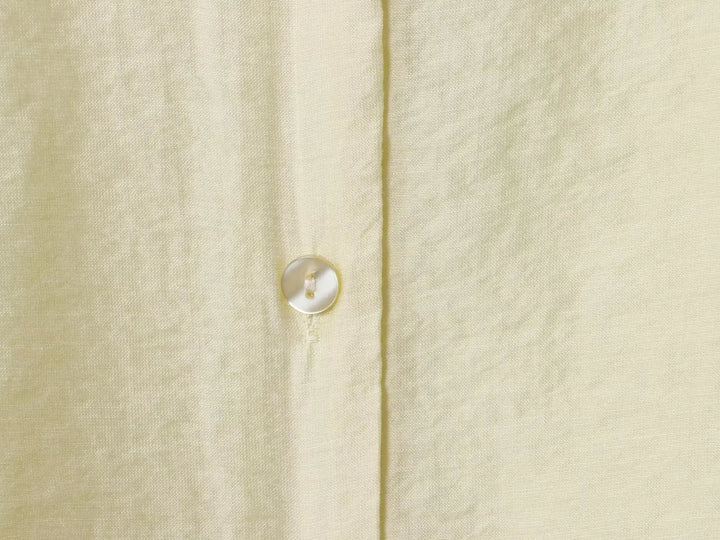 Camisa Elegante de Manga Longa – Modelagem Solta e Minimalista