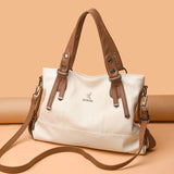 Bolsa Feminina Grande Couro Legítimo Estilo Tote Sarah