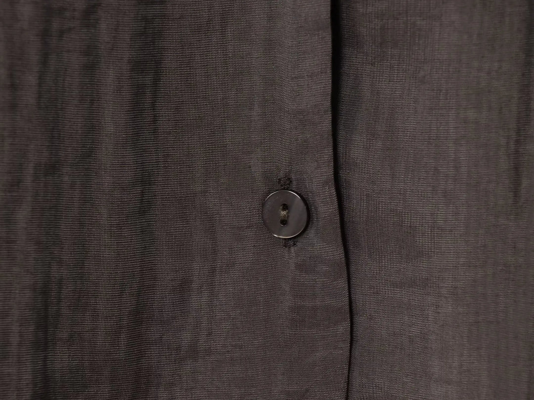 Camisa Elegante de Manga Longa – Modelagem Solta e Minimalista