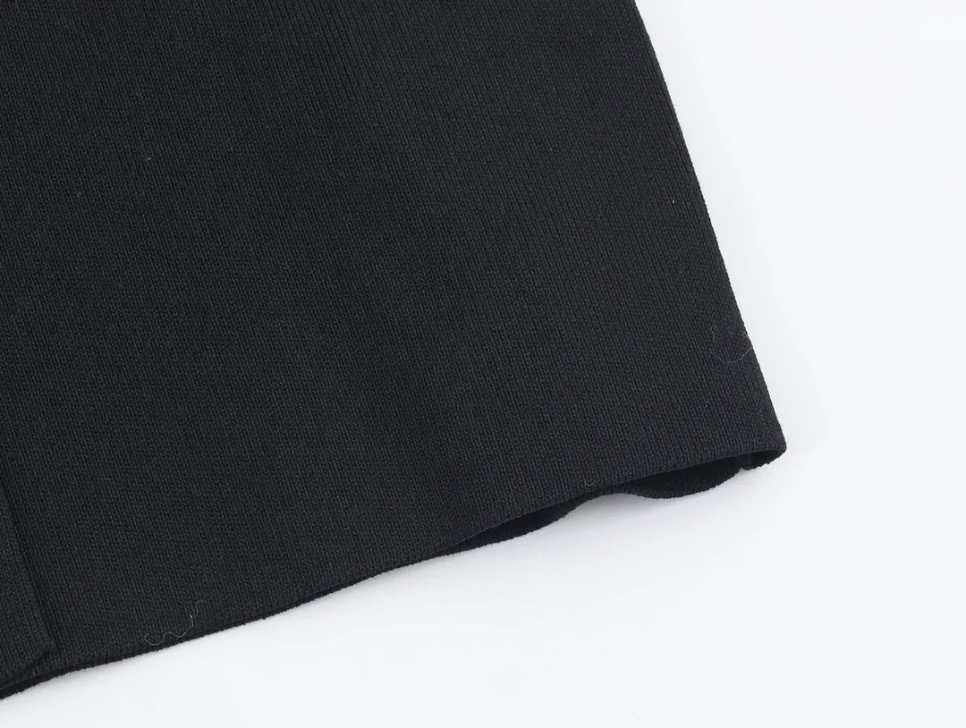 Cardigan Modal Curto com Gola Marinheiro Imponente