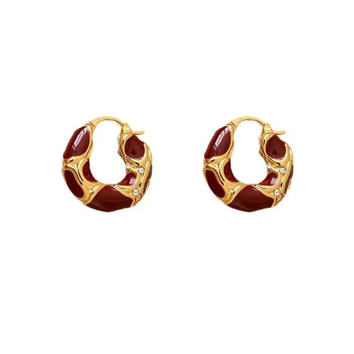 Argolas Pequenas Vintage – Toque Criativo e Sofisticado