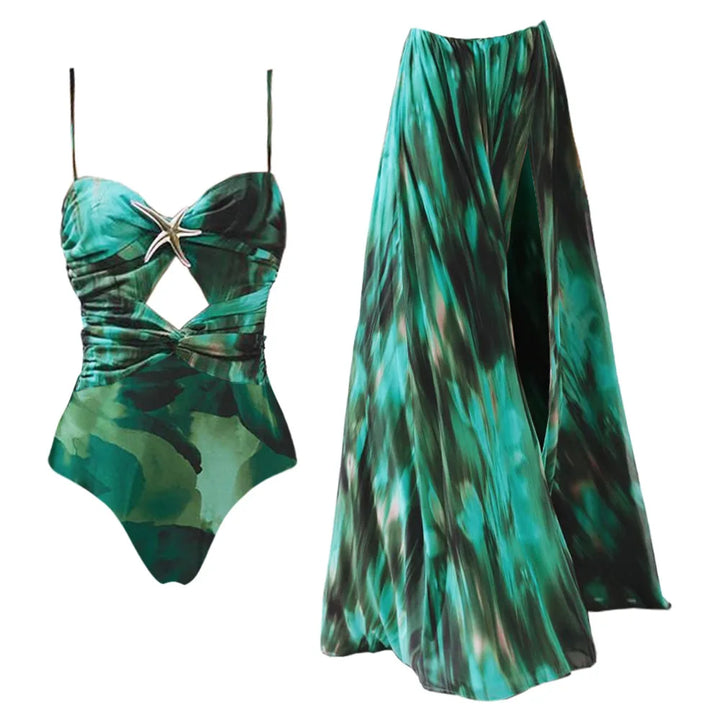 Conjunto Maio com Sustentação e Saída de Praia - Elegância e Sofisticação