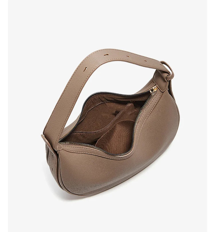 Bolsa  – Modelo Meia-Lua, Estilo Crossbody, Elegante