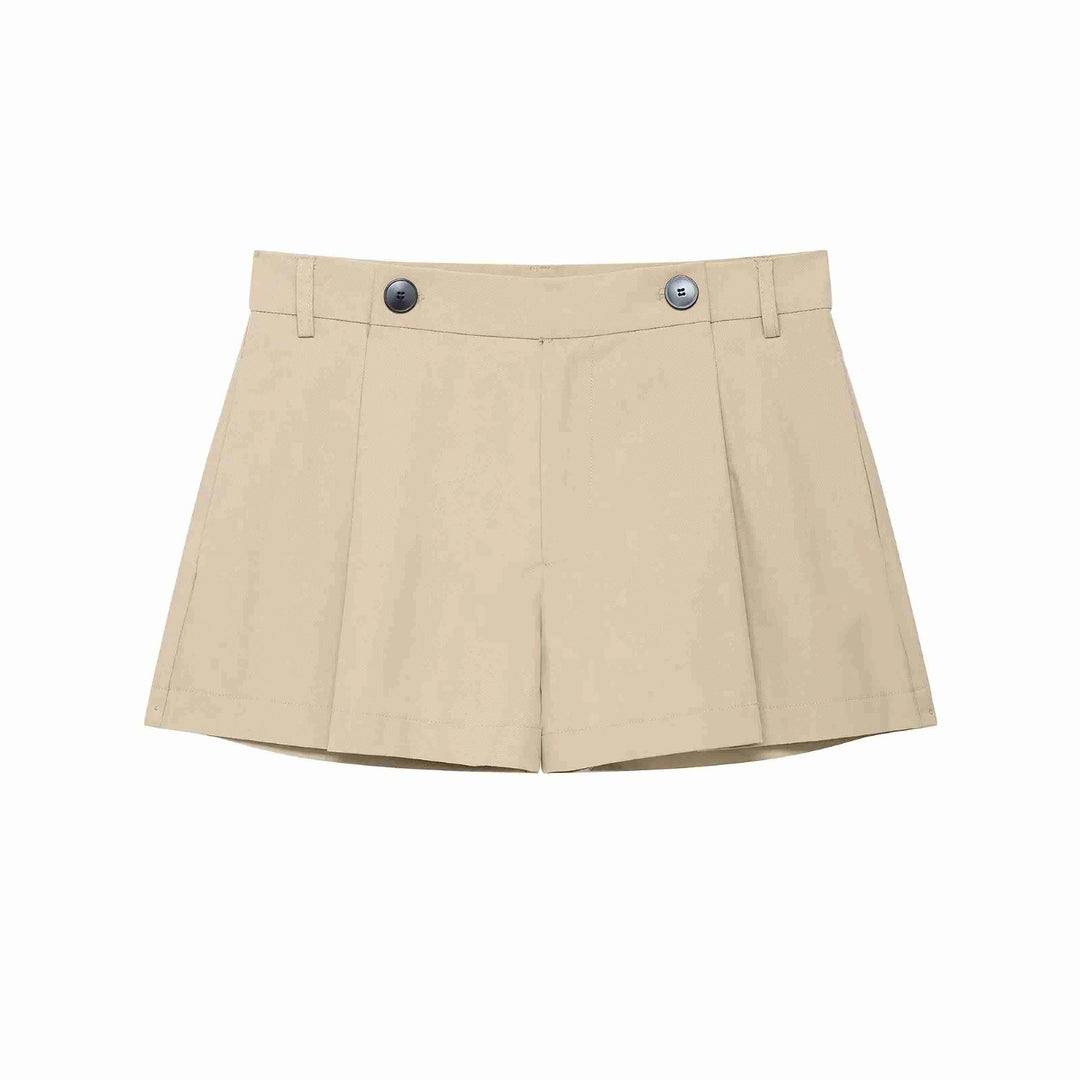 Conjunto Streetwear Elegante: Casaco Estruturado com Cinto e Shorts de Alfaiataria