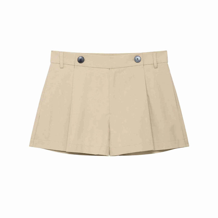 Conjunto Streetwear Elegante: Casaco Estruturado com Cinto e Shorts de Alfaiataria