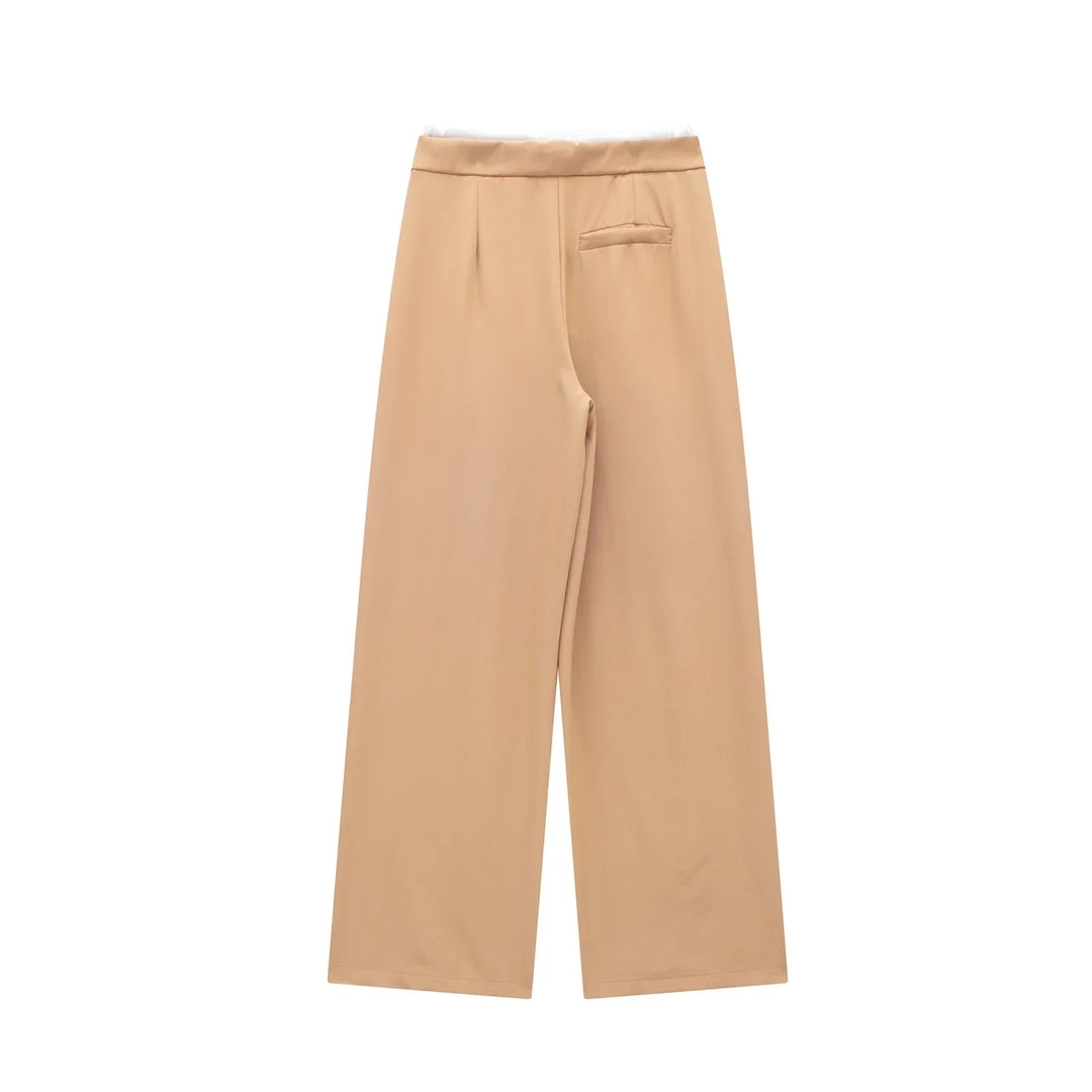 Calça Pantalona: Conforto e Sofisticação em Tecido Leve
