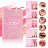 Livro Mágico de Maquiagem Dazzle Every Glow 5 em 1