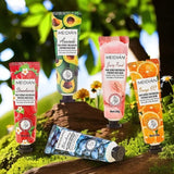 Kit 5 Cremes Hidratantes para as Mãos com Aroma de Frutas