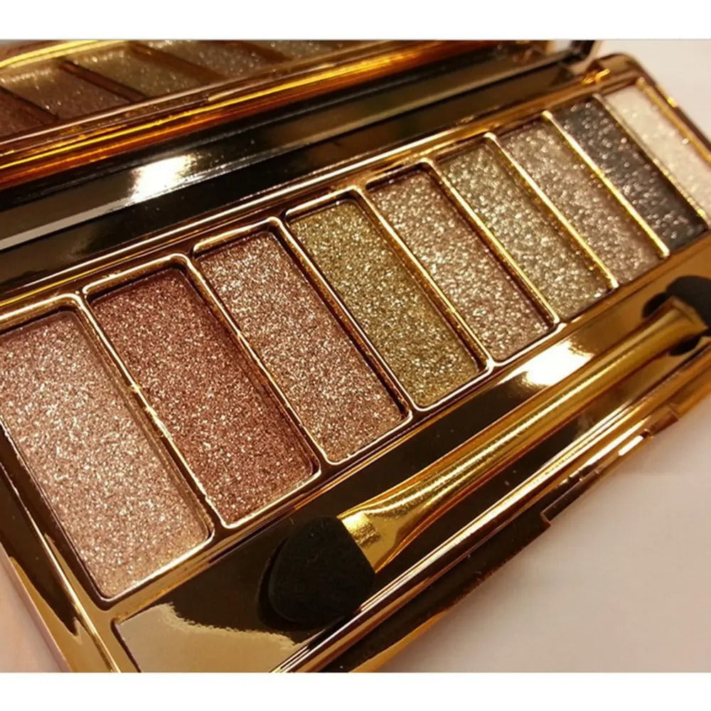 Paleta de Sombras Glitter 9 Cores