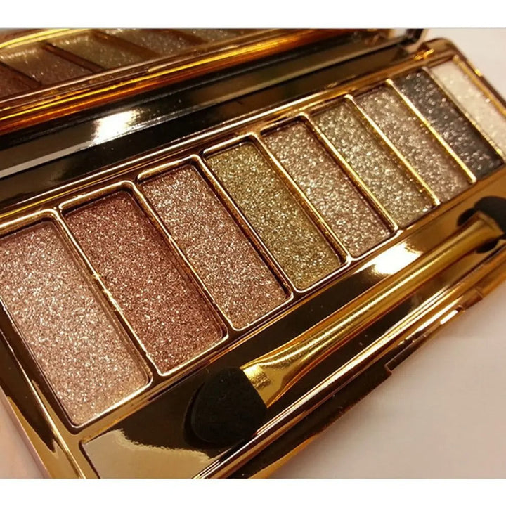 Paleta de Sombras Glitter 9 Cores