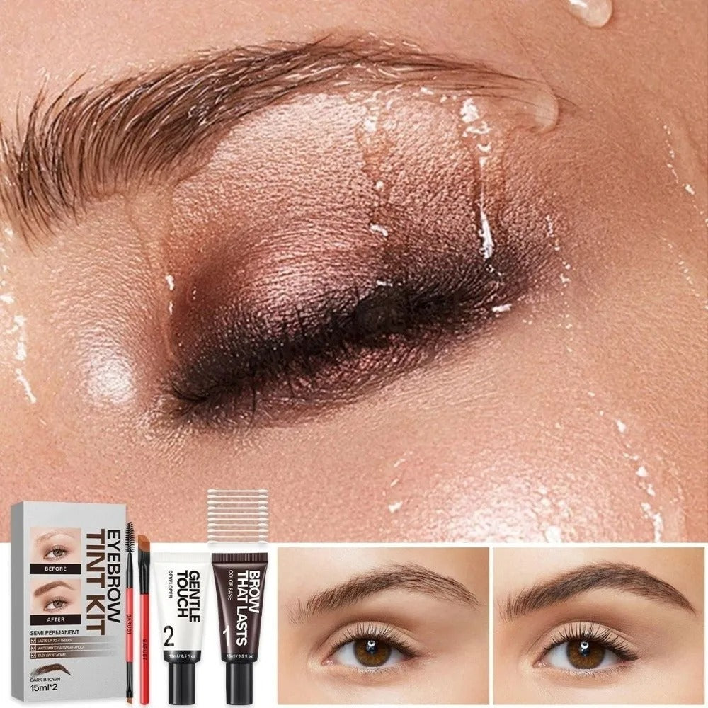 Kit profissional para colorir sobrancelhas