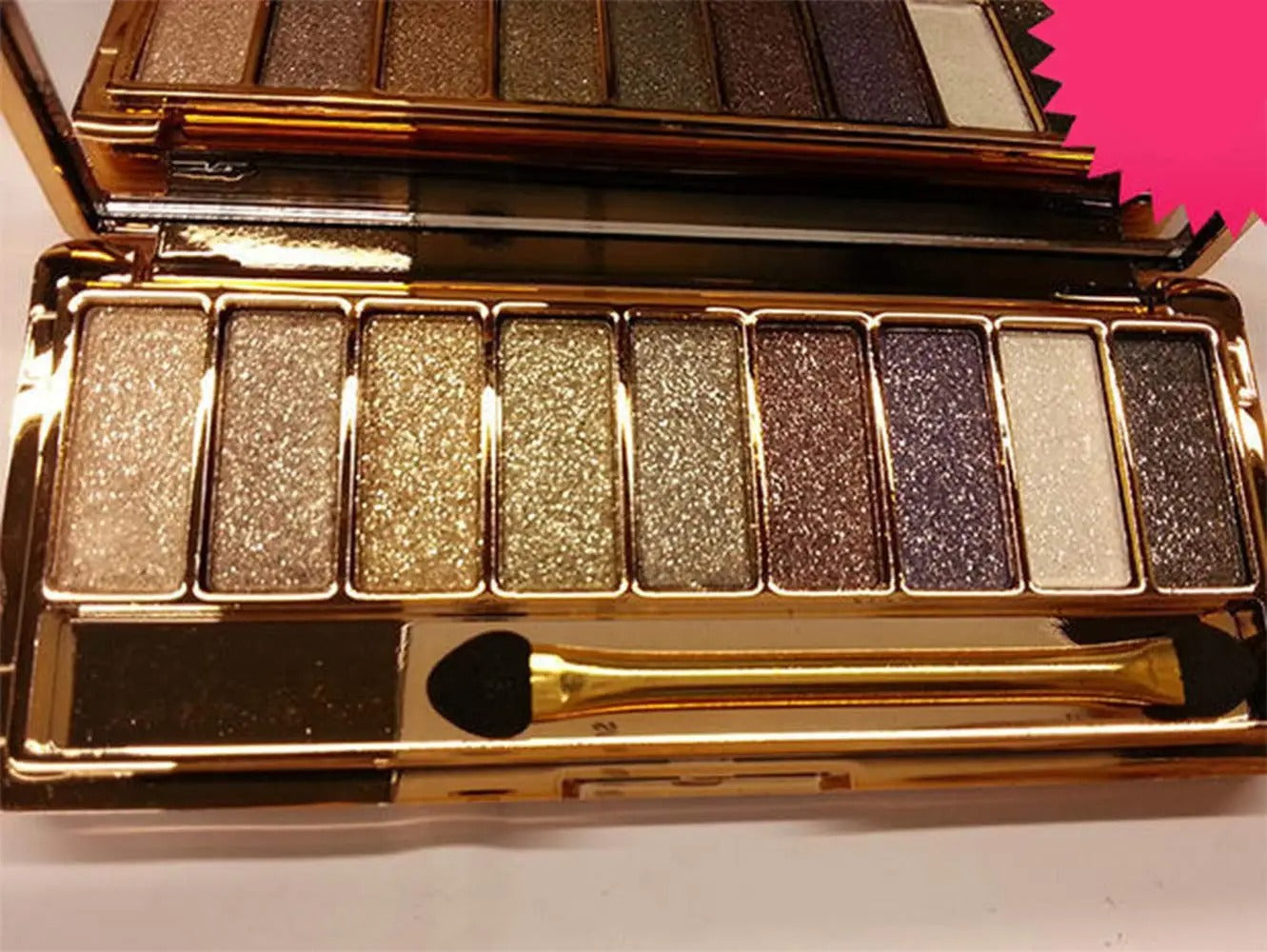 Paleta de Sombras Glitter 9 Cores
