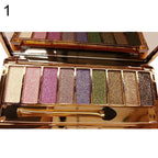 Paleta de Sombras Glitter 9 Cores