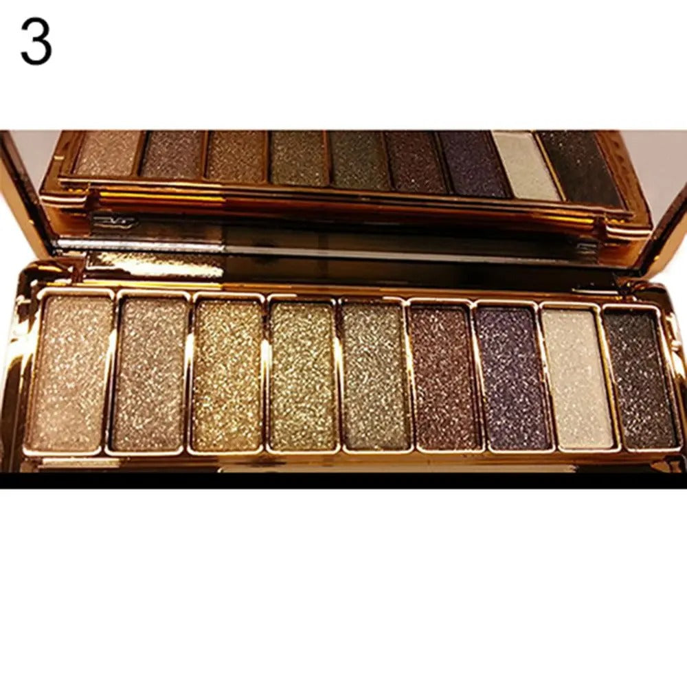 Paleta de Sombras Glitter 9 Cores