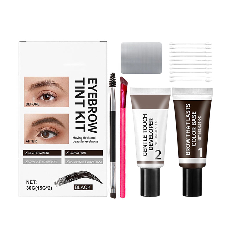 Kit profissional para colorir sobrancelhas