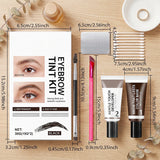 Kit profissional para colorir sobrancelhas
